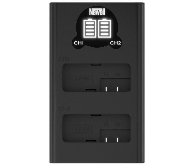 Newell DL-USB-C do akumulatorów LP-E8 do Canon - 720857 - zdjęcie 2